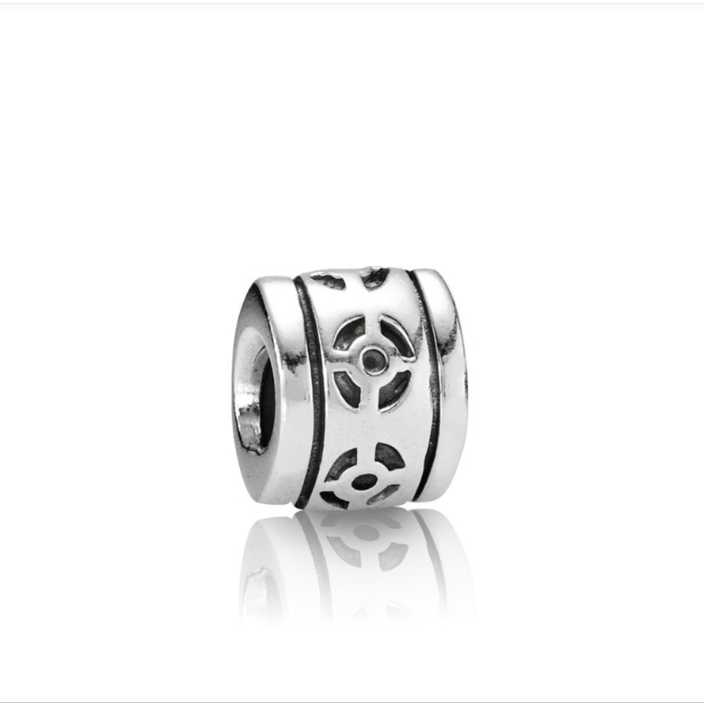 PANDORA Sterling Silver Retired Skipping Stones Charm